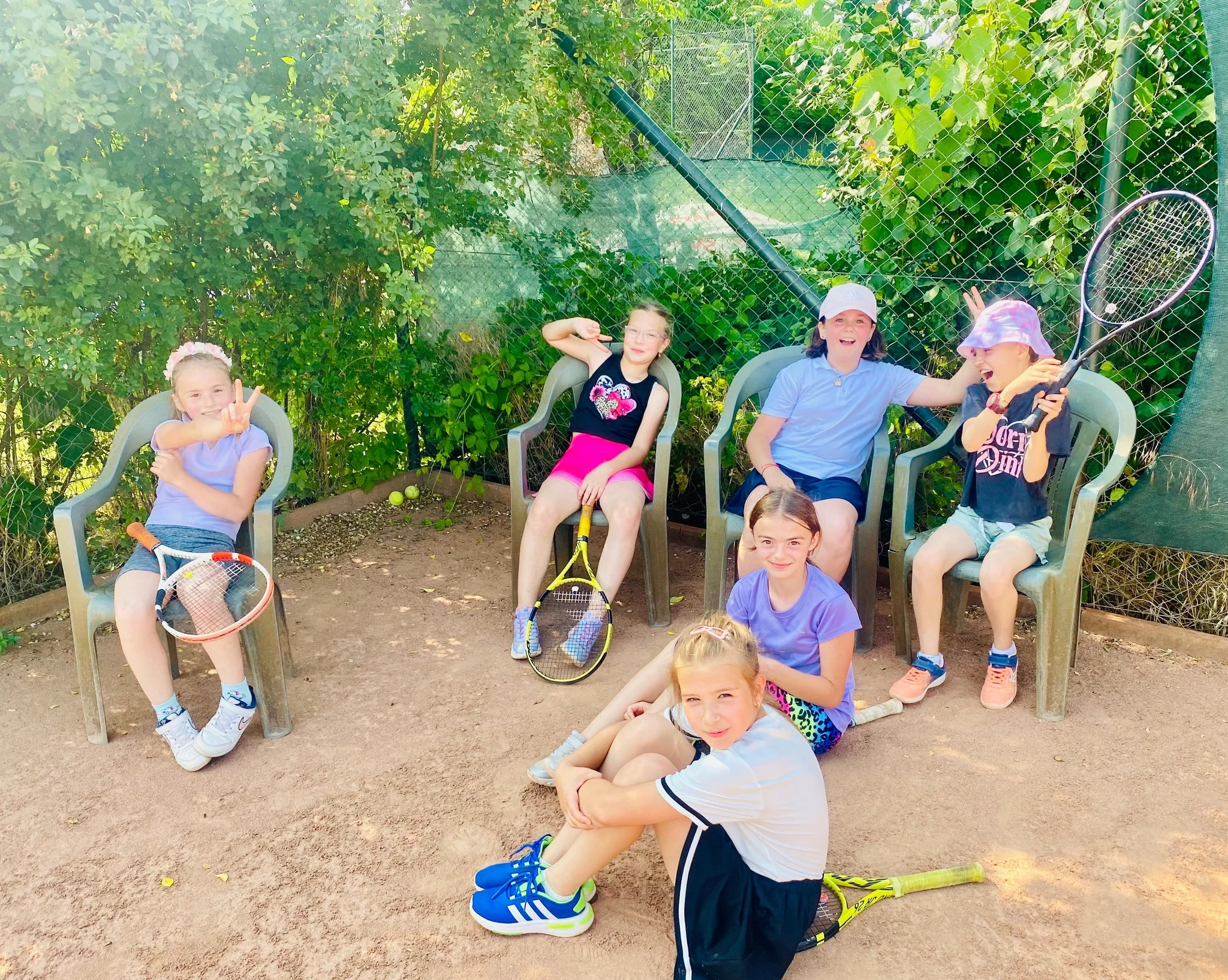 Family tennis